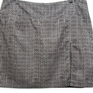 IZOD XFG Skort skirt Brown cream geometric pockets 16